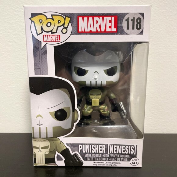 Funko Pop Marvel #118 Punisher (Nemesis) - Picture 1 of 5